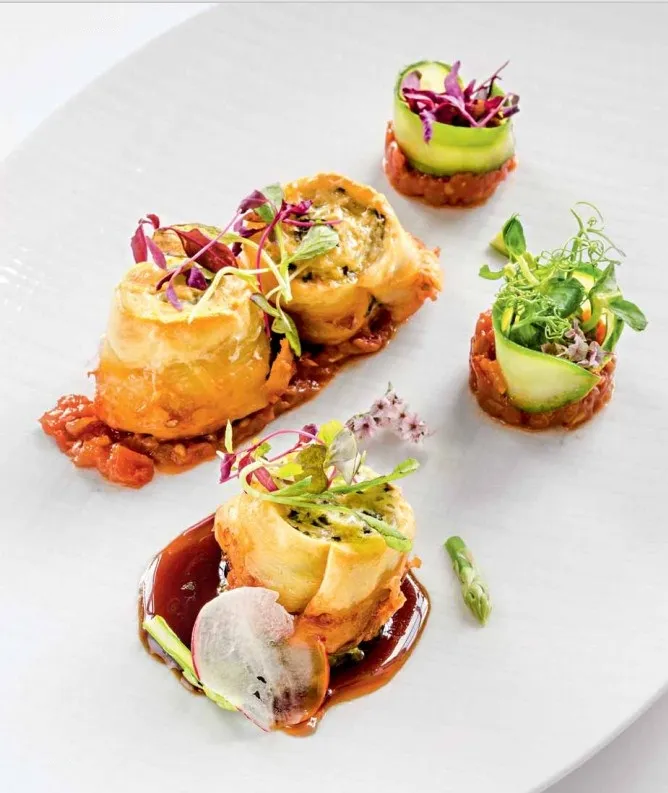 Роллы из пасты